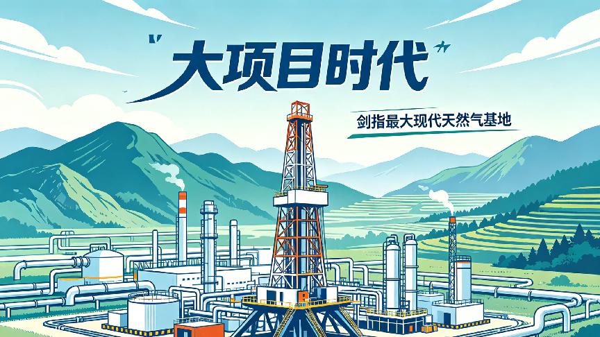 西南油气田开启“大项目时代”，剑指最大现代天然气基地