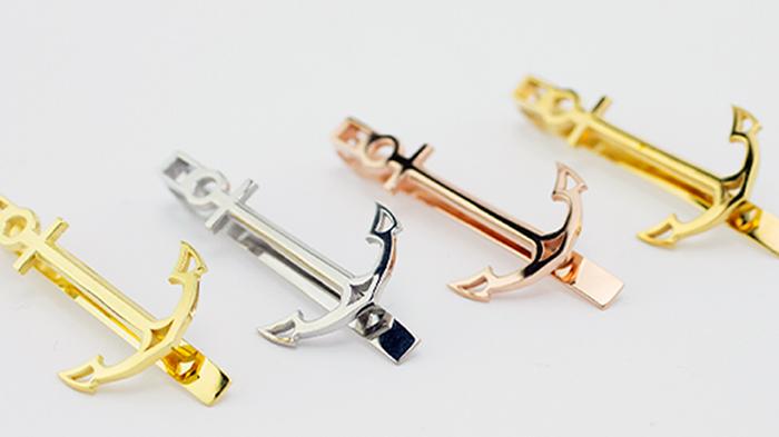 3D打印船锚吊坠手板模型-齐乐手板