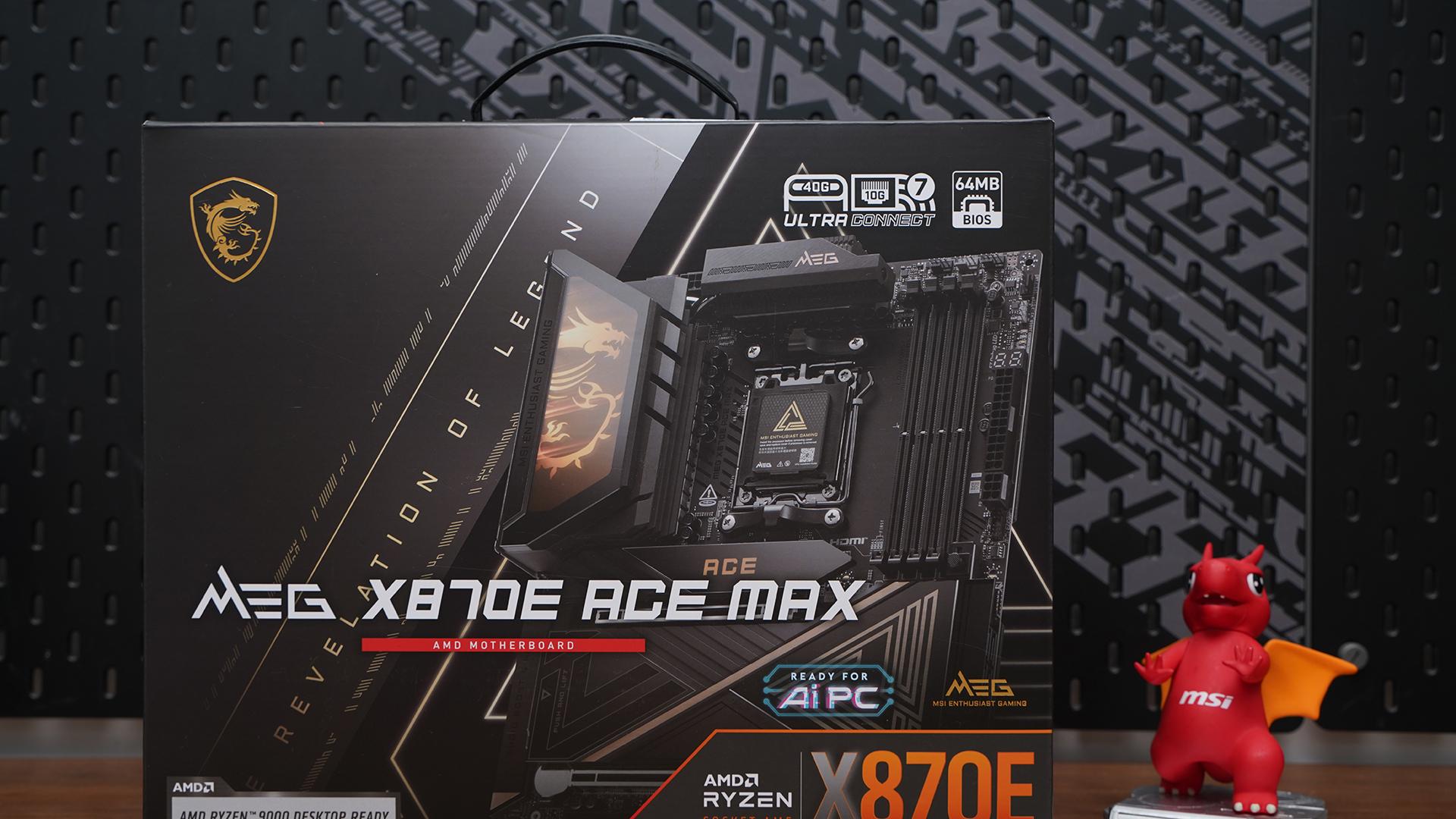 堆料拉满的黑金战神：微星MEG X870E ACE MAX主板评测