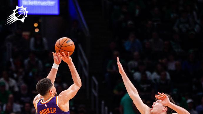 绿军双杀太阳！布朗41+7+6，塔图姆21分7分4板，布克空砍40分6助