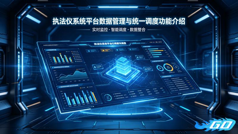 执法仪系统平台数据管理与统一调度功能介绍