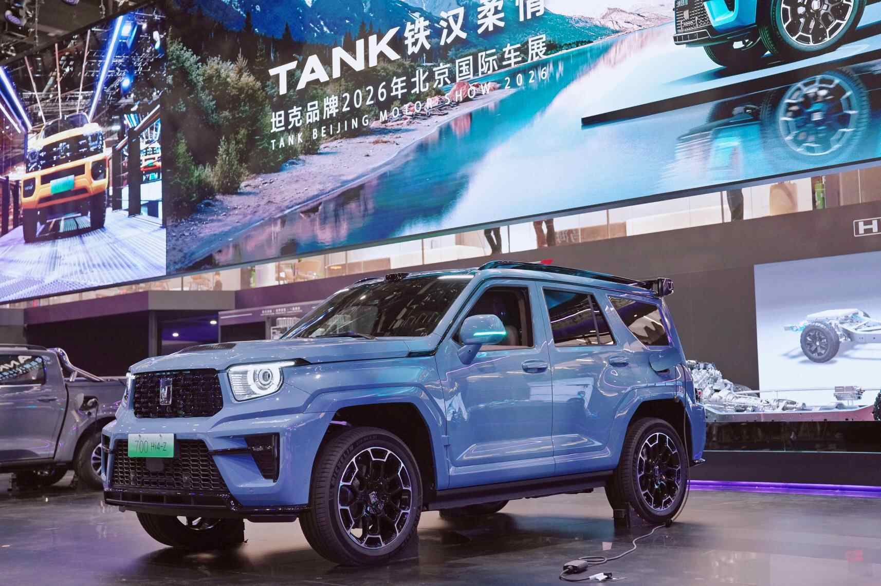 坦克2026北京车展 全新坦克700领衔定义全域豪华新标杆