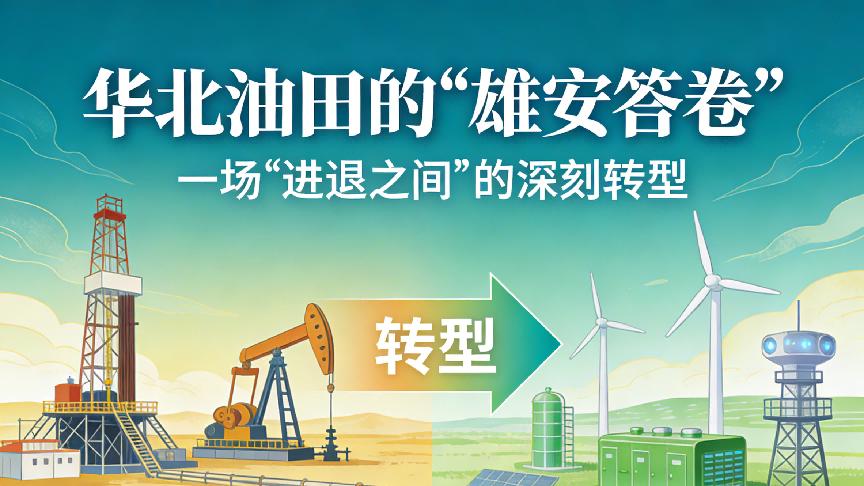 华北油田的“雄安答卷”：一场“进退之间”的深刻转型