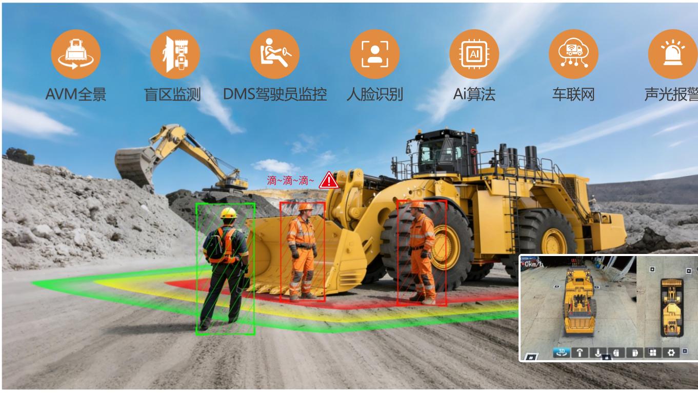 工程车盲区预警防撞解决方案：深圳佳兴伟诚的安全升级之道