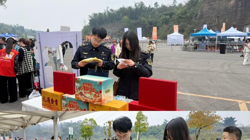 大安区市场监管局圆满完成2026自贡恐龙半程马拉松赛事保障工作