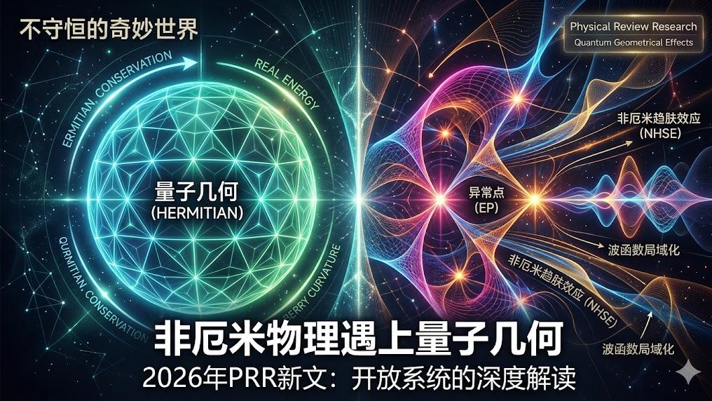 非厄米遇上量子几何：PRR新论文如何重塑开放系统的物理图景？