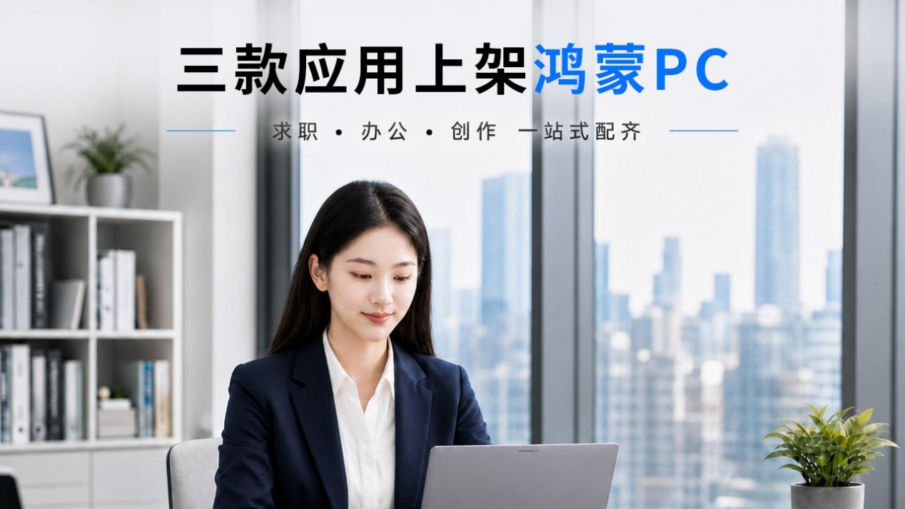 ​别再观望了！鸿蒙PC喜提三款办公神器，效率高得不像话