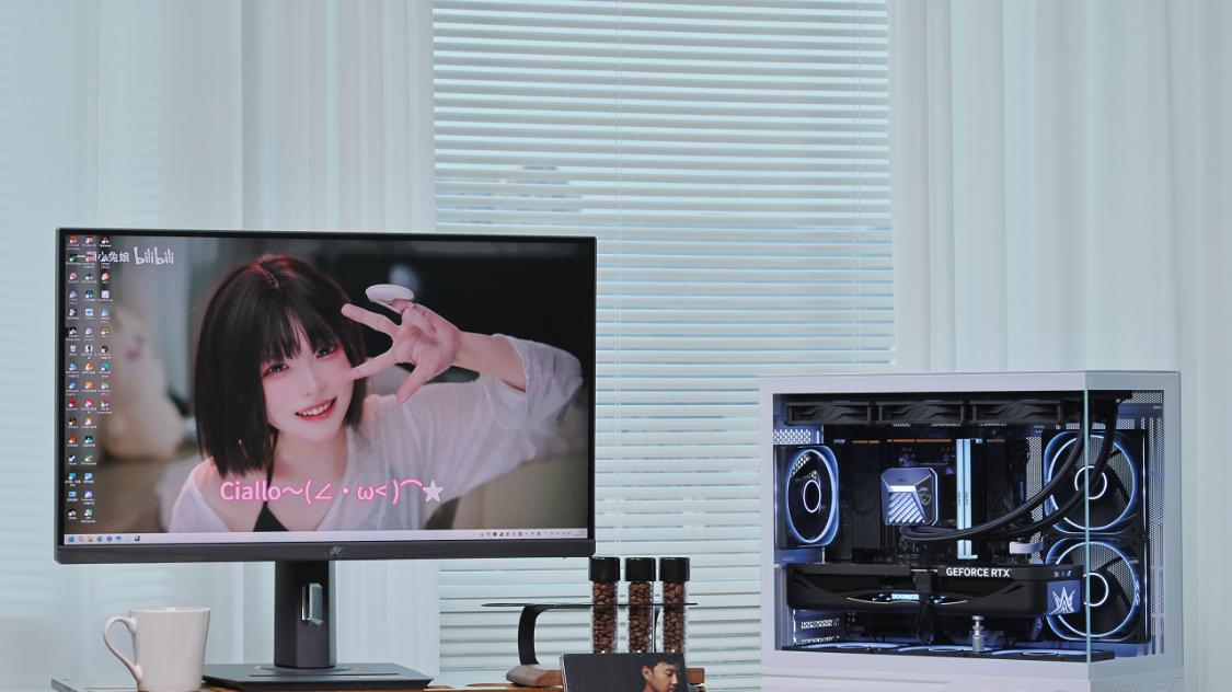 违反装机法：9850X3D+5080+微星MAG PANO M110L打造反差海景房