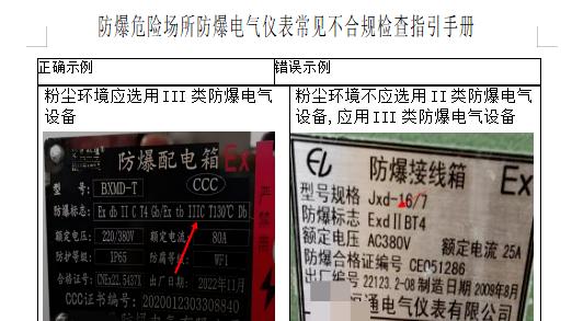 气体、粉尘、氢气防爆环境电气设备选型