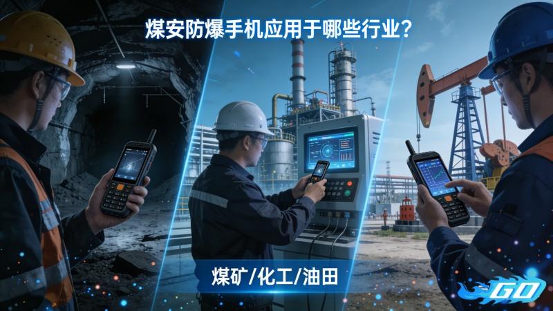 煤安防爆手机应用于哪些行业？
