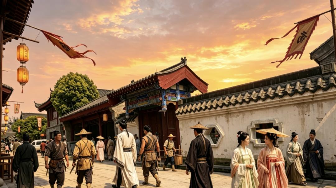 江湖会友，来安相见！4月28日共赴来安兴茂水镇开街活动，与V同游