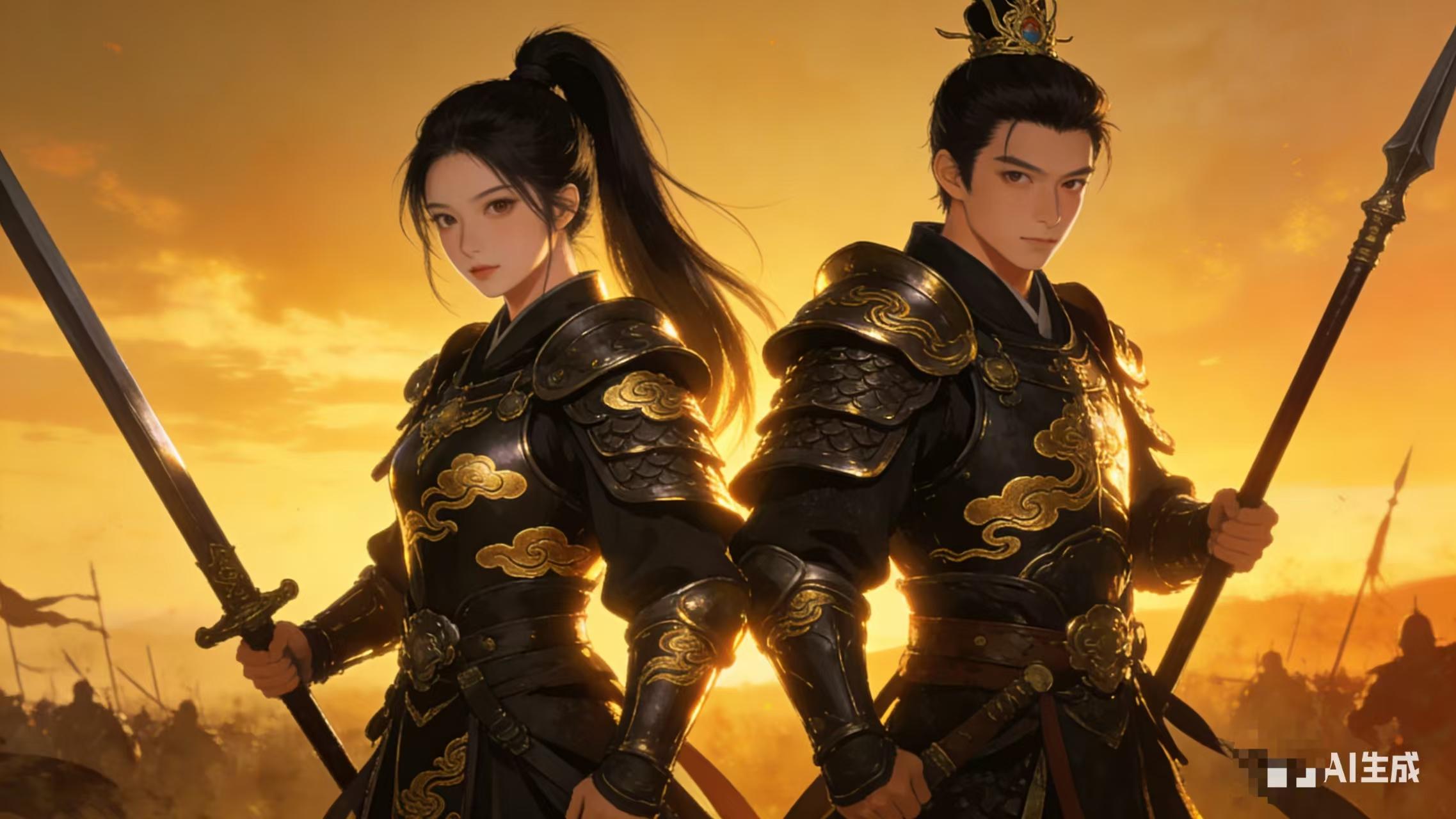 推文：《重生之将门女将星》  很飒的女将军VSA爆了的狼系少年