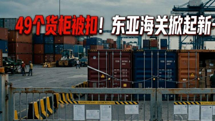 49个货柜被扣！东南亚海关掀起新一轮严查风暴