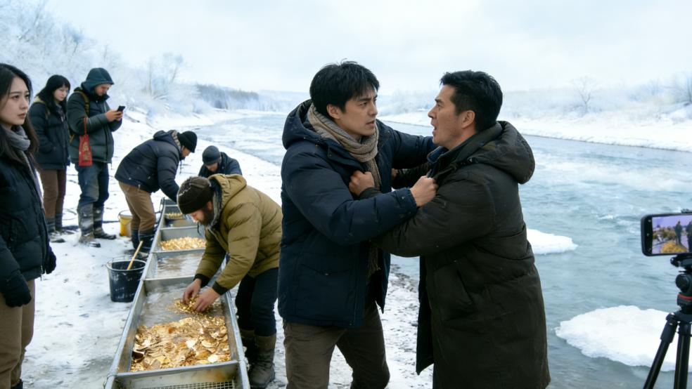 黄金疯了后，河里淘金成了起号新套路