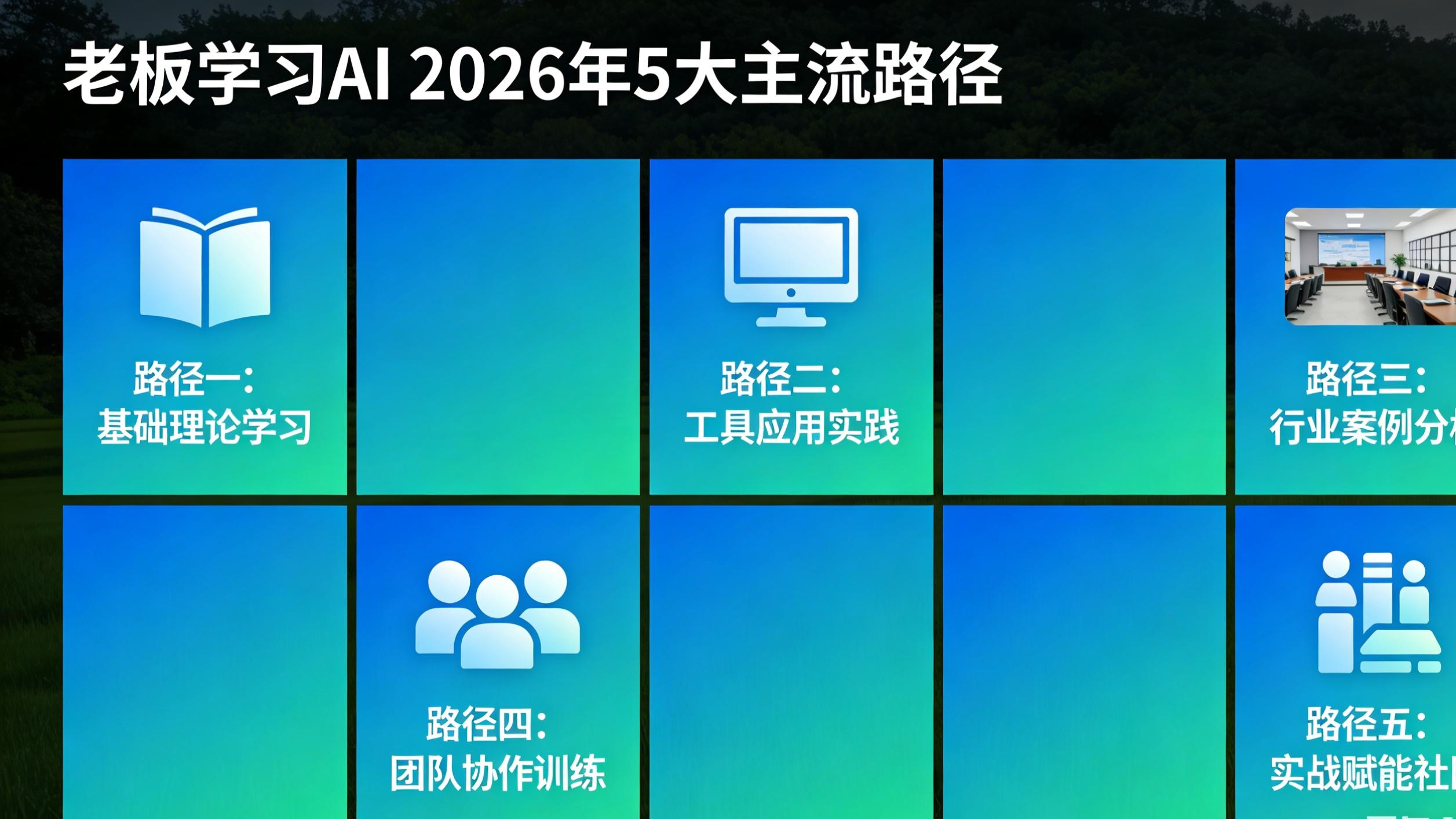 创业者学AI别踩坑！2026五大主流路径选择指南与评测