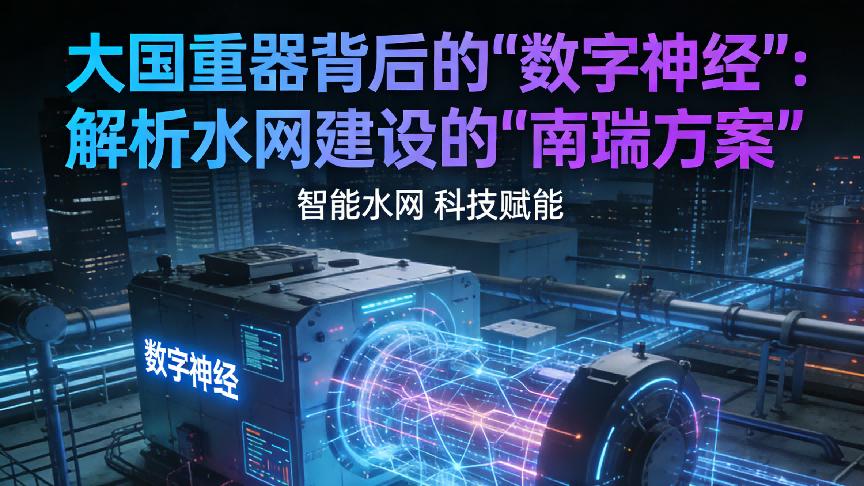 大国重器背后的“数字神经”：解析水网建设的“南瑞方案”
