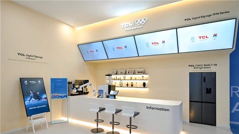 走进冬奥的TCL商显，正在这些地方“大显身手”