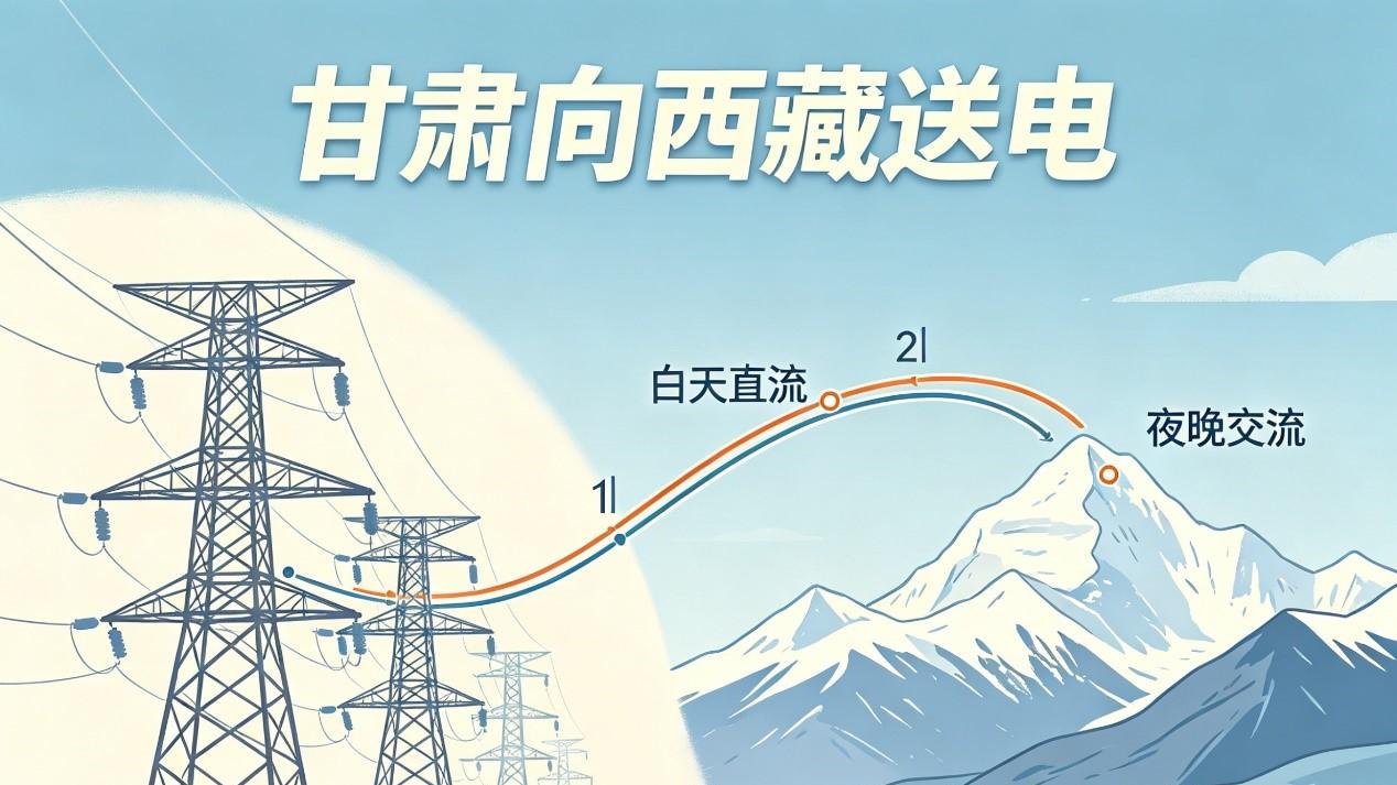 甘肃电力电网调度创新，援藏新路径打通实现精准配送