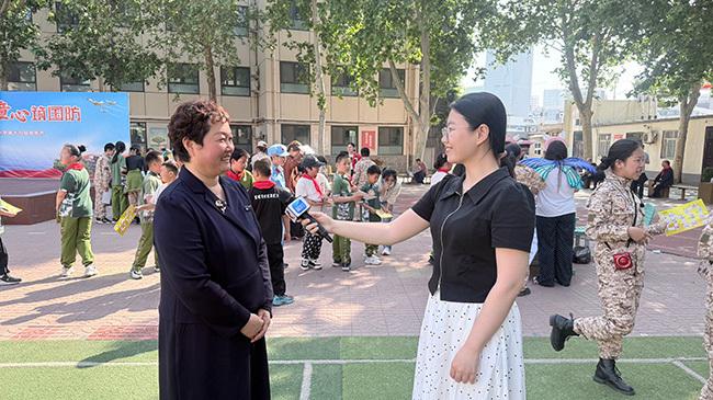石家庄市华夏小学第十九届快乐国防节成功举办