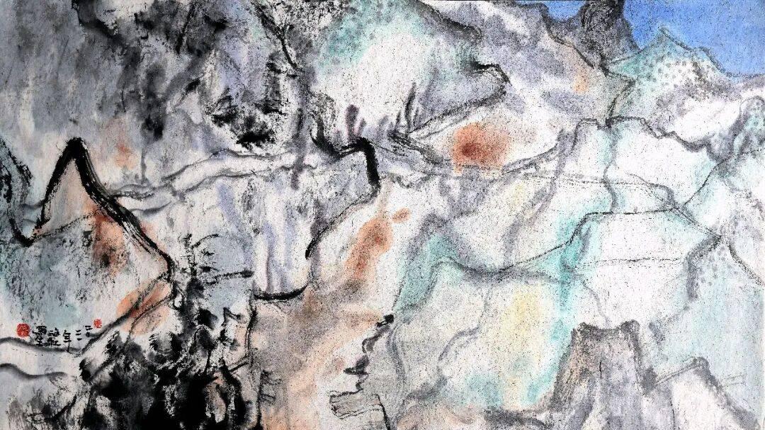 高原诗意——张海红雪域山水画写生作品展在河北美术馆举办