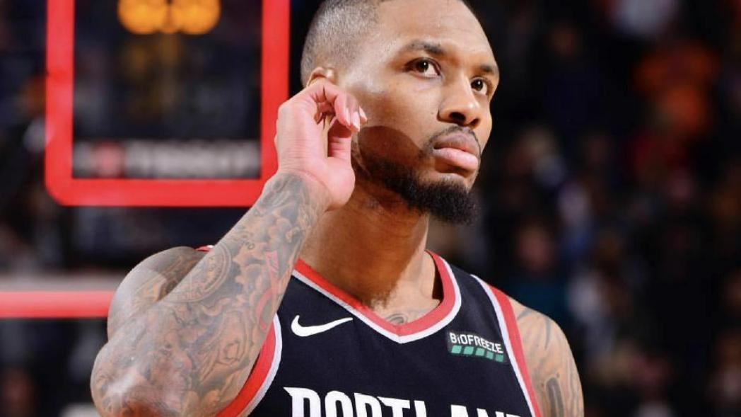 0个三分也能参赛！利拉德伤愈复出冲三冠，米切尔180记领跑