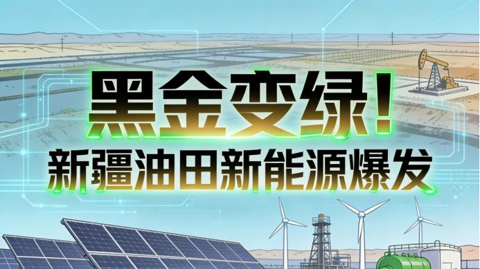 黑金变绿！新疆油田新能源爆发惊呆业界