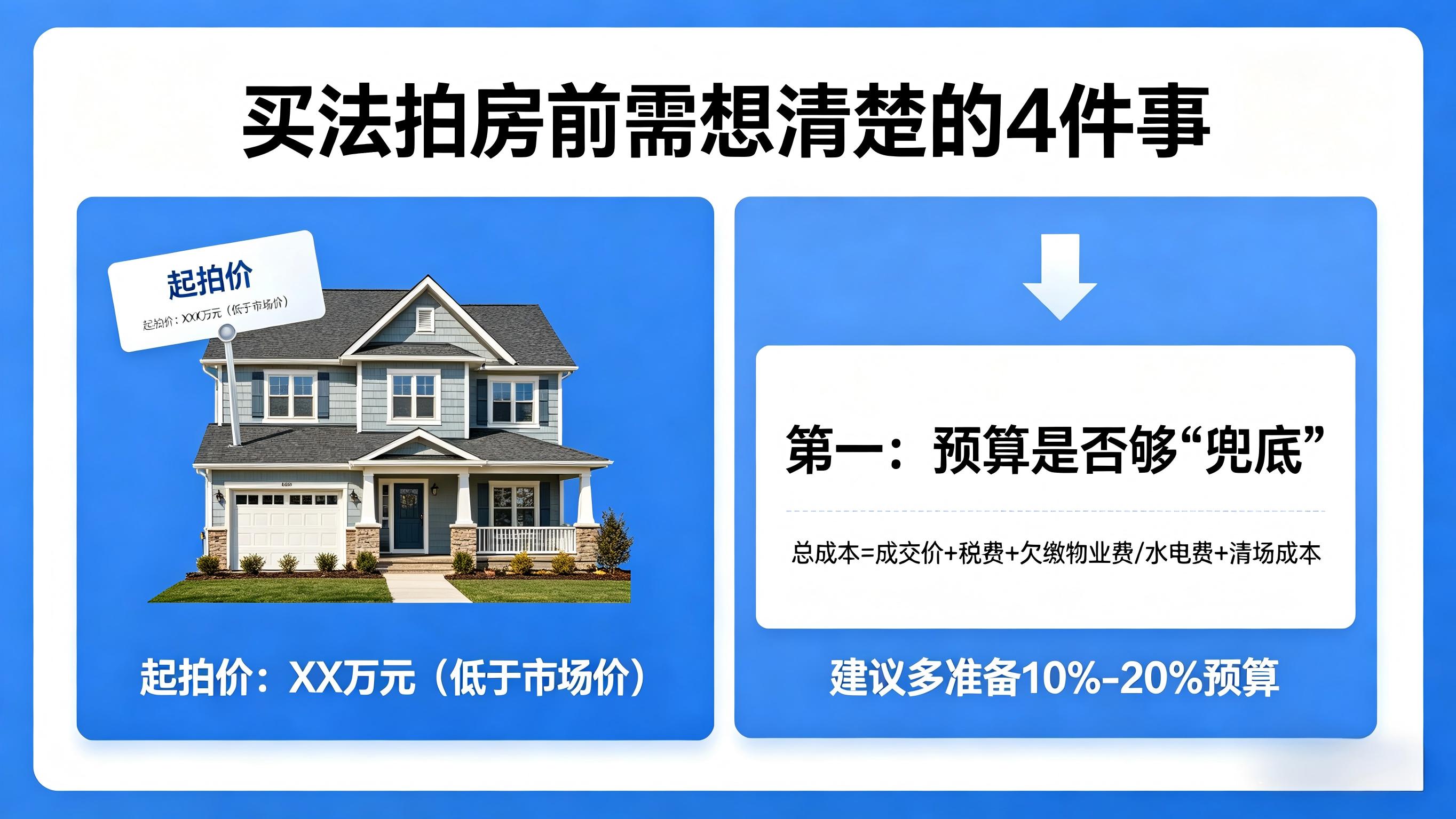 买法拍房之前需要考虑的事情有什么呢？