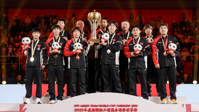 国乒3男3女入选混团世界杯！黄友政蒯曼凭双打入围，男女各剩1席
