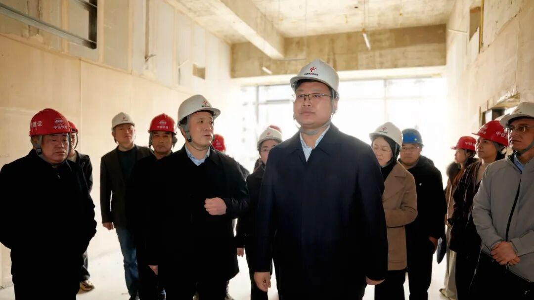 运城市卫健委党组书记张红杰一行调研督导市中医医院中医特色重点医院项目建设工作