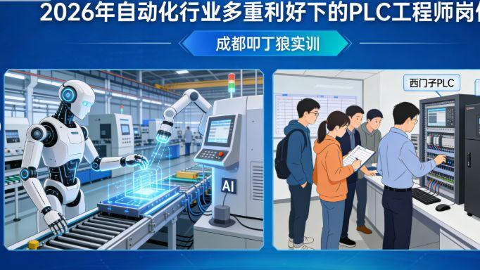 2026自动化热点加持，PLC工程师薪资翻倍，0基础能入门