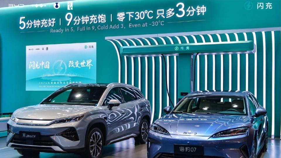 4月新能源车市继续分化！比亚迪超32万辆稳居榜首