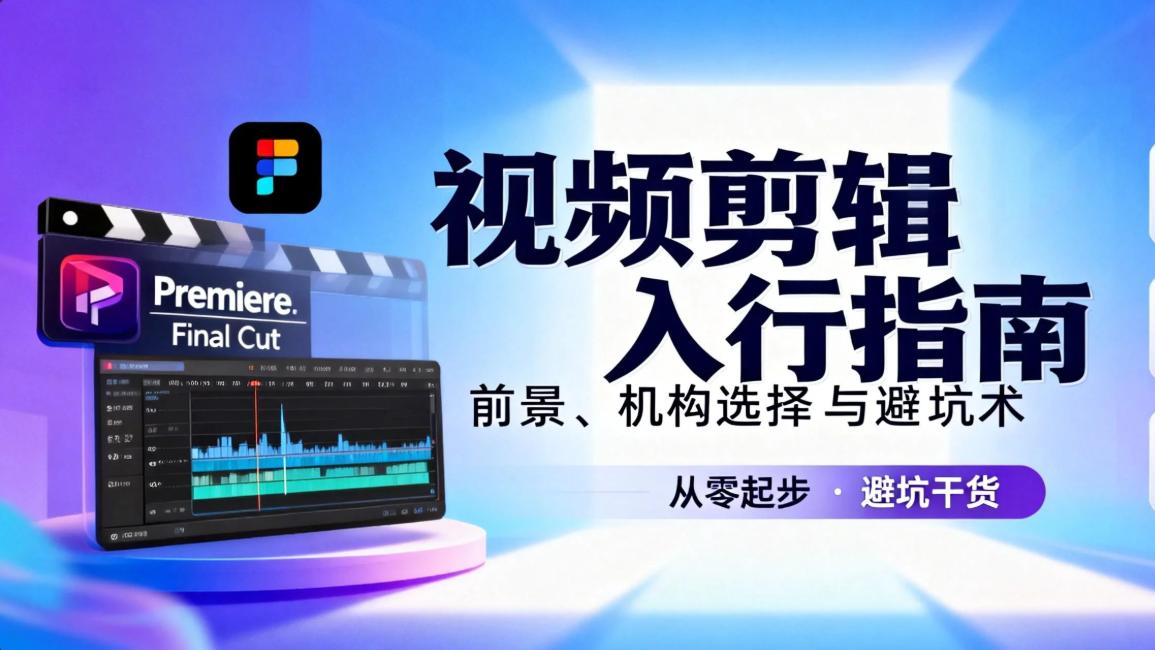 2026年视频剪辑入行指南：前景、机构选择与避坑术