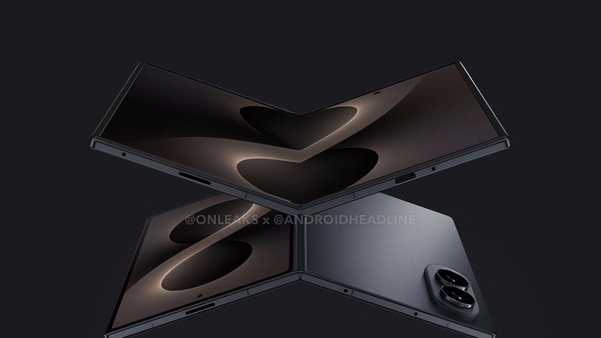 三星 Wide Fold 外观全曝光：宽体折叠新形态，对标 iPhone Fold 登场