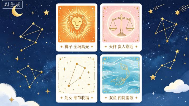 7.6 全新一周星象播报，上榜星座全程好运加持