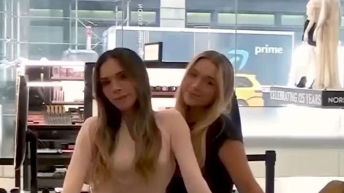 维多利亚带女儿赴美工作，长子布鲁克林在家“水晶疗愈”