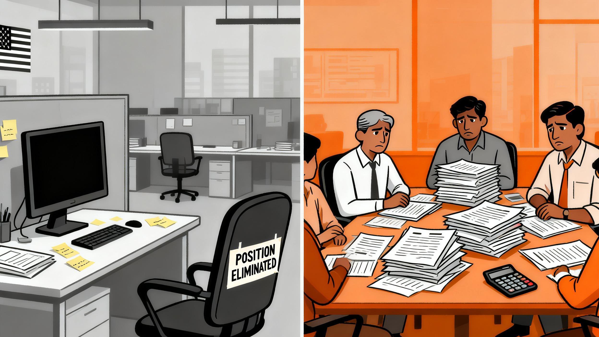 政策一变，30%员工被"震荡"：美印职场上演不同剧本，你在哪一局？