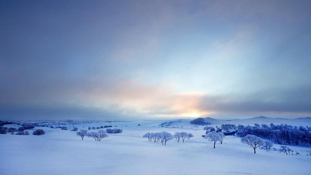 梦中的风雪赶路