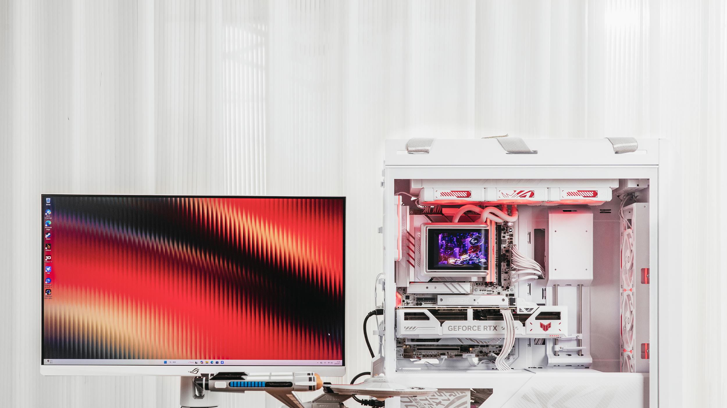 白衣胜雪，经典再续，太阳神焕新版+ROG Z890 APEX全家桶装机分享