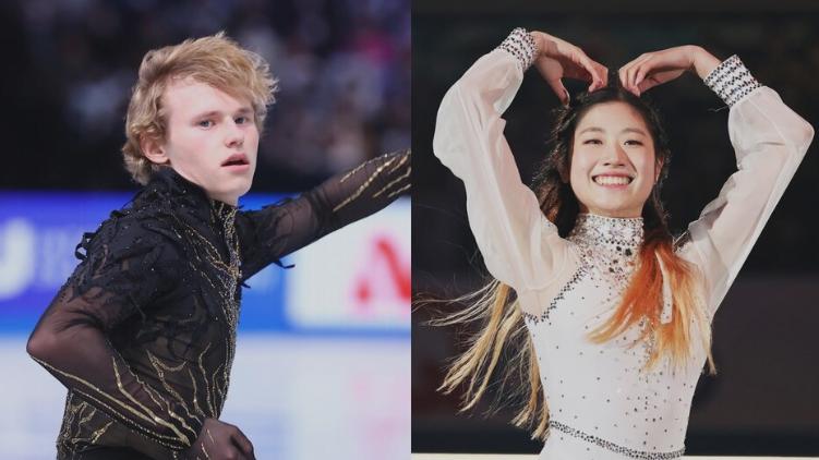 花滑金童玉女马里宁与李海仁“恋爱传闻升温”，甜蜜互动在韩国备受关注