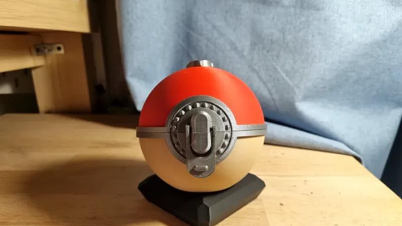 3D打印精灵球手板模型-齐乐手板