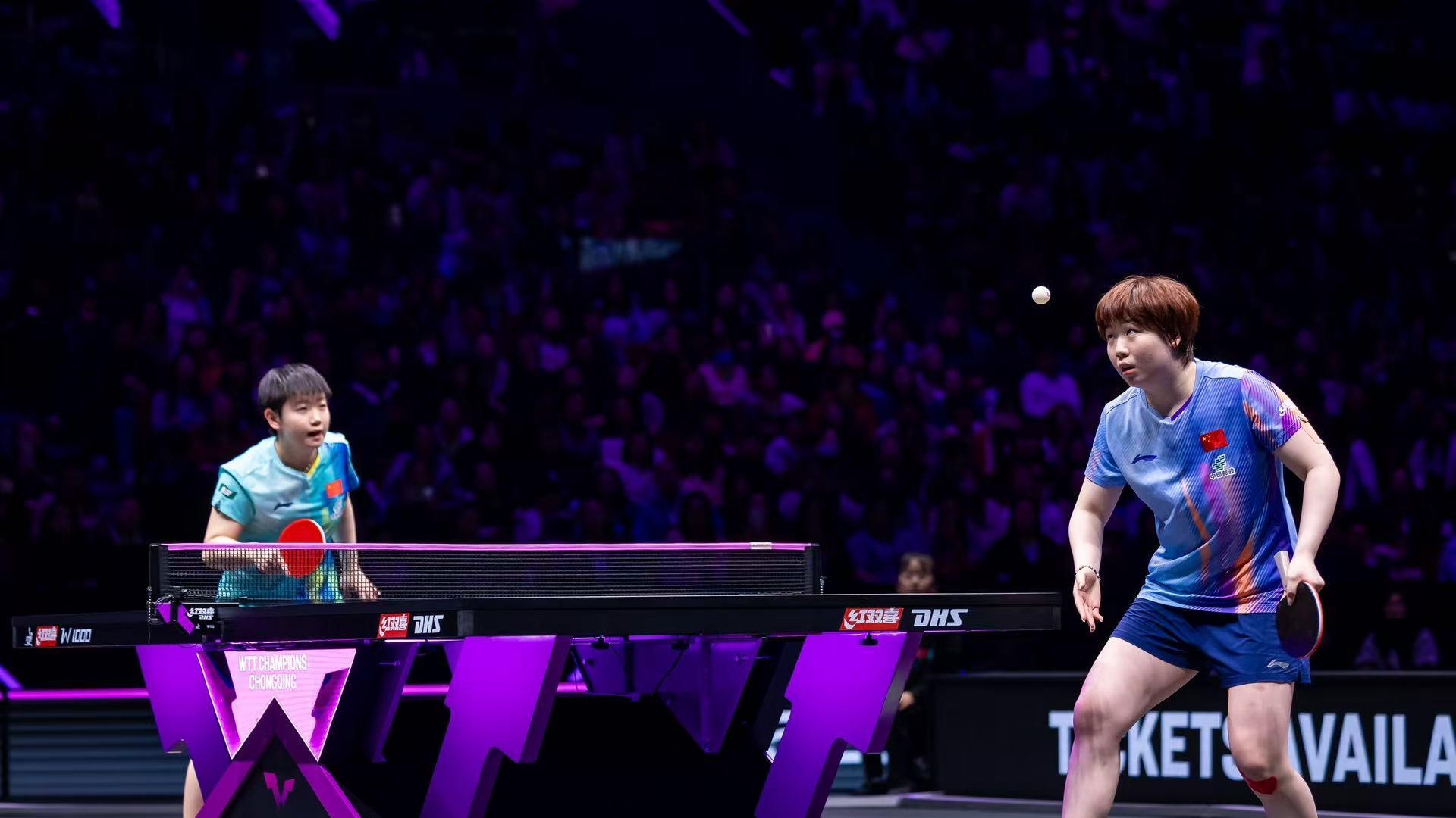 蒯曼首胜健康出战的孙颖莎，国乒锁定一张2026WTT重庆冠军赛女单决赛门票