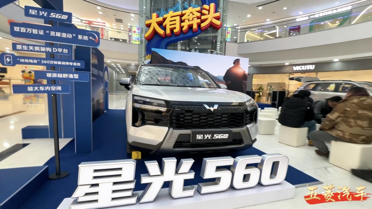 五菱星光560天津河东万达上市 5.98万起享全能出行