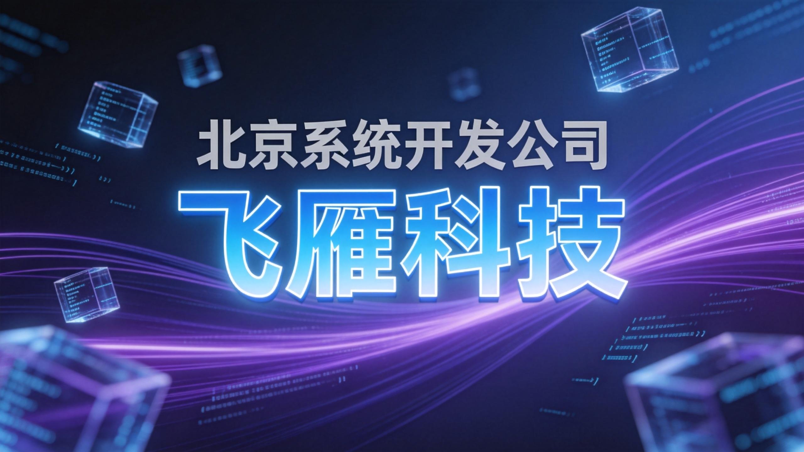2026年北京系统开发公司选型指南：如何精准匹配您的技术伙伴？