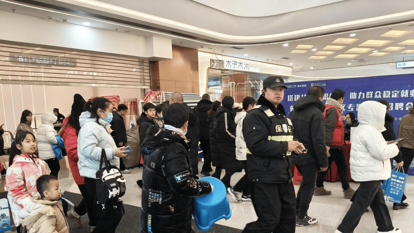 政企社协同搭台 精准赋能促就业 冀聘人才网衡水桃城万达专场招聘会圆满落幕