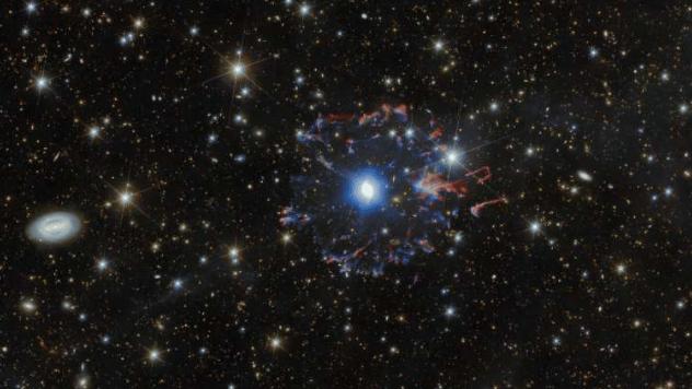 哈勃与欧几里得望远镜联袂，发布猫眼星云高清图