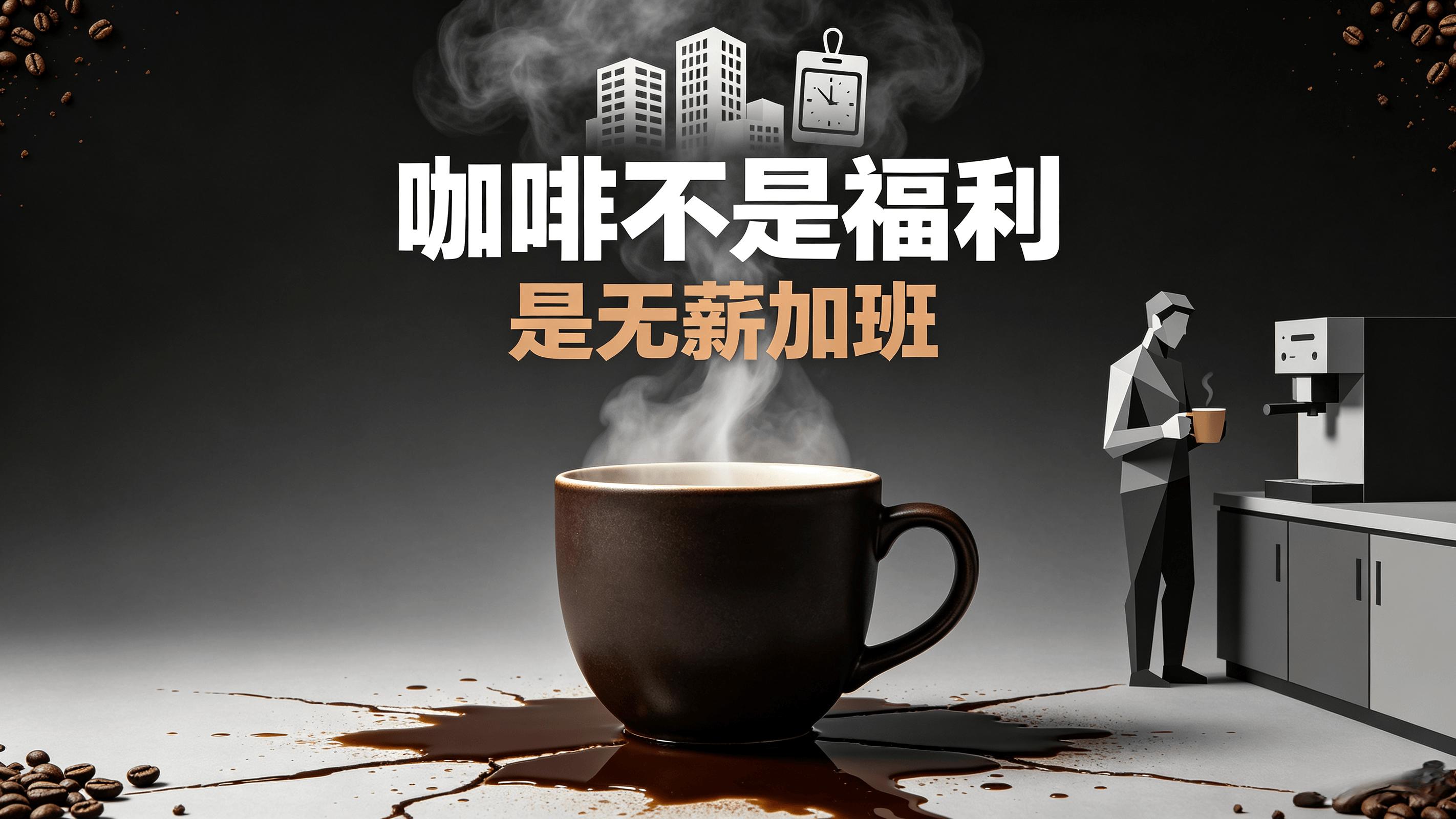 第三杯续完，背面小字从工牌里渗出来了