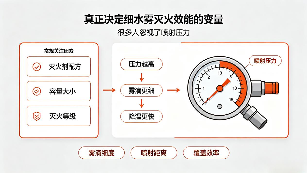 选购便携灭火装备别只看药剂：NFPA 750 压力分级，正在重新定义产品技术代差