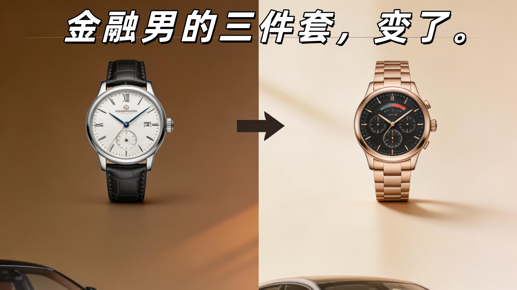 金融男的三件套，变了📱