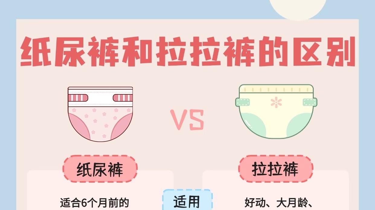 宝宝纸尿裤和拉拉裤怎么选？