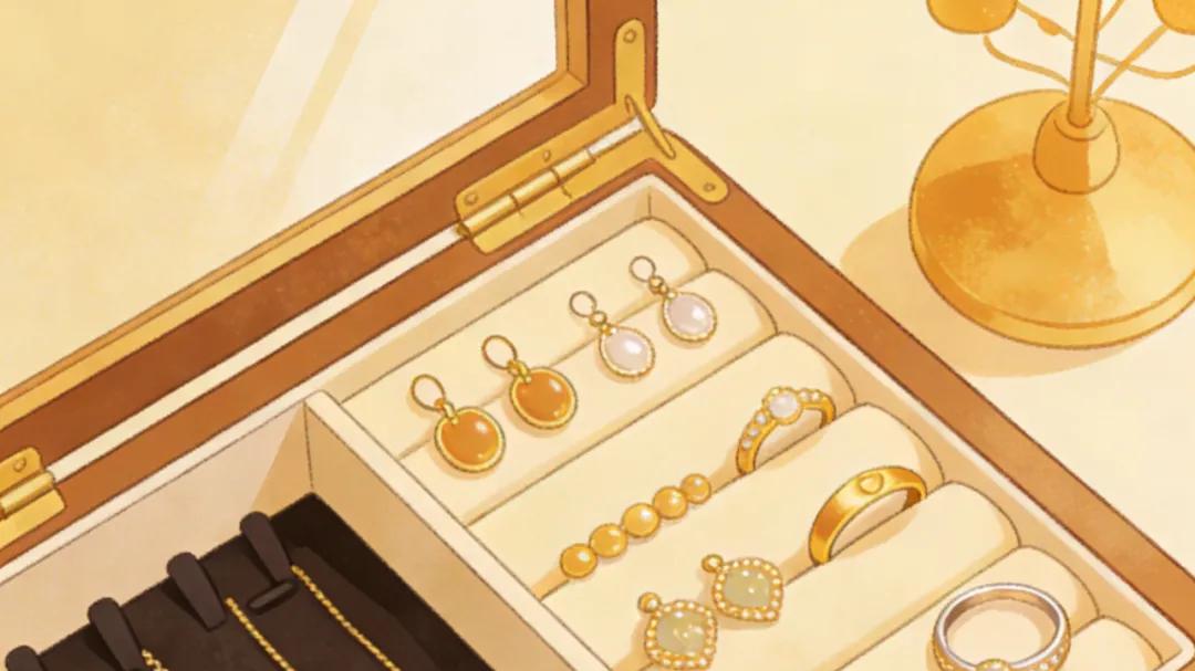 首饰戒指手镯这么戴才对，好看不踩坑，千万别戴错了